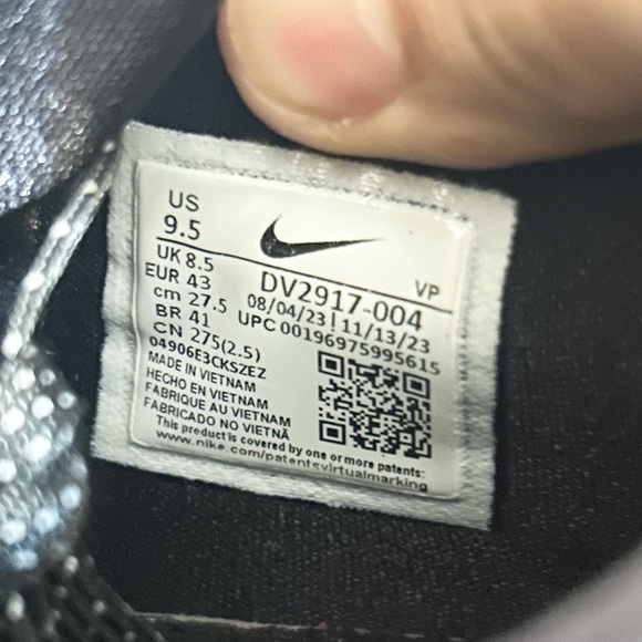 Nike KD 16 Slim Reaper Black/Red size 9.5 WITH OG BOX MEN’S BASKETBALL SHOES - Picture 9 of 9